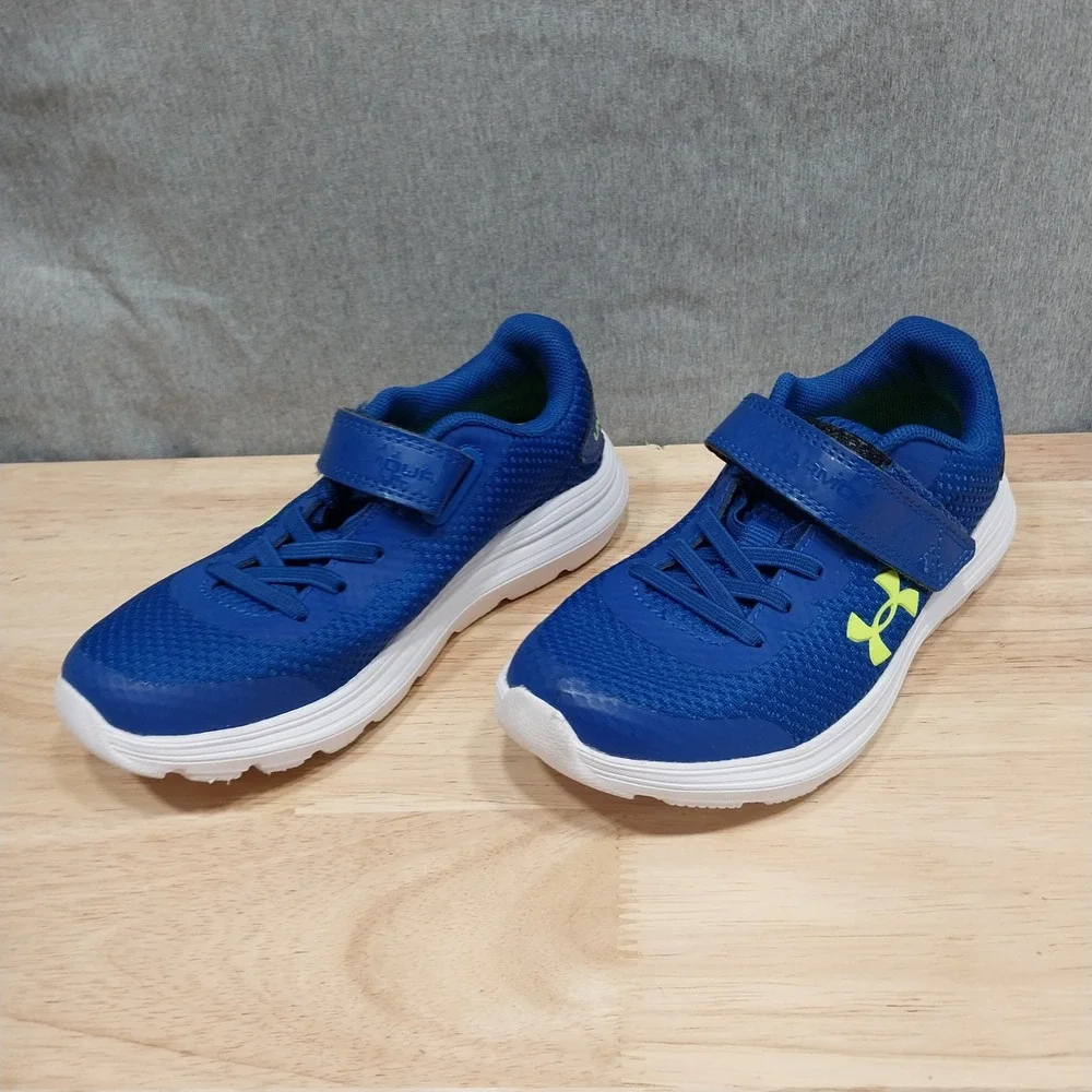 Under Armour Surge 2 Kids Running Shoes Sneakers 12K Blue